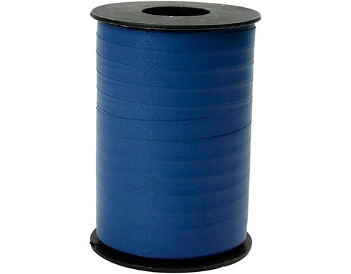 Creativ Company Geschenkband Matt Blau 10 mm 250 m