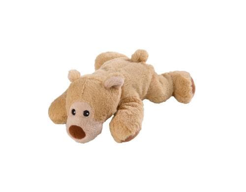 MINIS Wärme-Stofftier Bär liegend Lavendel-Füllung, removable pack