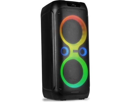Fenton Core160 Bluetooth Partylautsprecher, 2x 8, LED