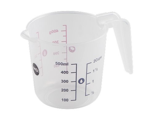 Emsa Messbecher PREP & BAKE Kunststoff, 0.5 Liter