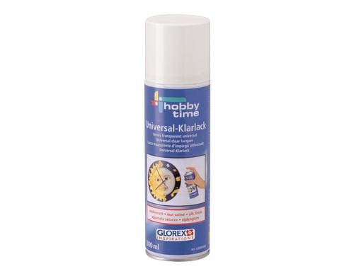 Glorex Universal Lackspray 300 ml, seidenmatt