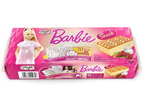 Barbie Snack Strawberry & Yoghurt 10 x 25 g