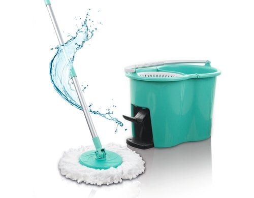 CLEANmaxx Power-Wischmopp Wischmop-Set für alle Böden