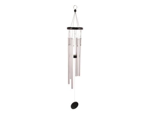 Esschert Design Windspiel M Aluminium,Holz,Kunststoff,12.3x12.3x77 cm