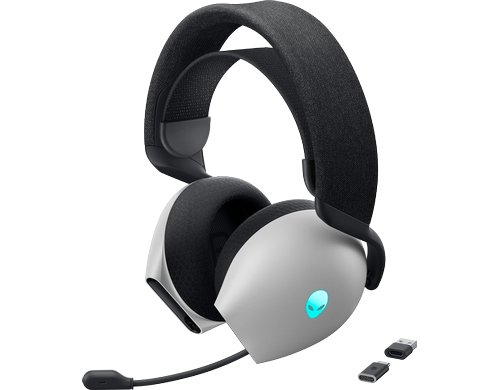 Dell Alienware Tri-Mode Gaming Headset Wireless - AW725H, silver