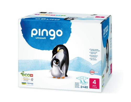 Pingo Windeln Öko, Grösse 4 Multipack Gewicht: 7-18kg, Inhalt: 80stk.