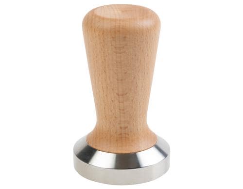 FURBER Kaffee Tamper 53mm Buche 53mm, Buchenholz, Edelstahl
