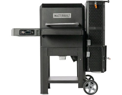Gravity Series 600 Digital Charcoal Schwarz BBQ + Smoker