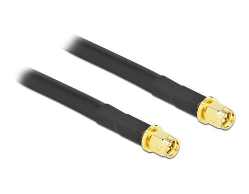 Delock LTE-Antennenkabel, 0.31dB/m SMA Stecker - SMA Stecker CFD300 ,5m