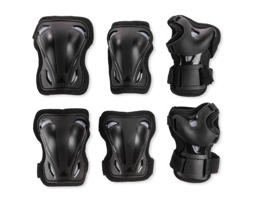 ROLLERBLADE SKATE GEAR 3 PACK XL, black