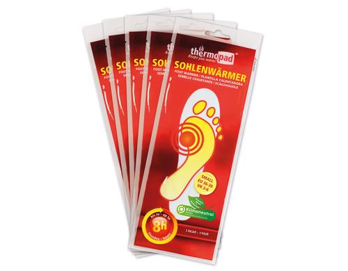 Thermopad Sohlenwärmer S 5er-Pack, Grösse 36-37