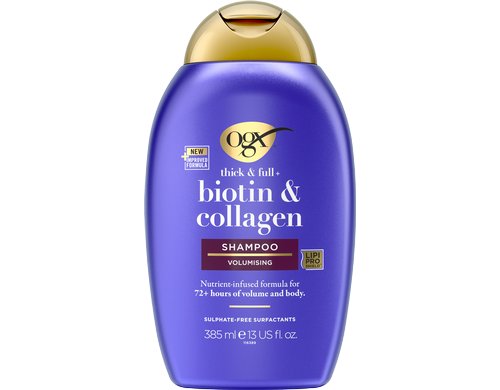OGX Bioton & Collagen Shampoo 385 ml
