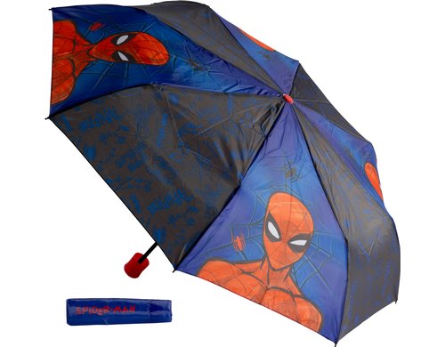 Undercover Regenschirm Knirps Spiderman Durchmesser: 94 cm