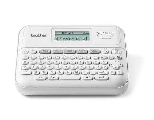 Brother P-touch PT-D410 Z-Bänder, inkl.P-Touch Editor Software