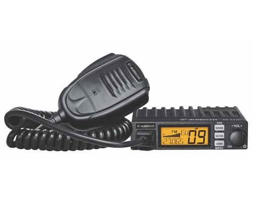 Albrecht CB-Funkgerät AE 6120 VOX, 13.2V VOX Freisprechfunktion, Mini-CB Funk