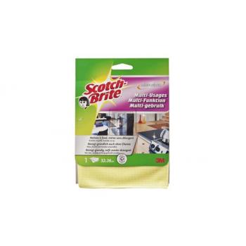 3M Scotch-Brite Mikrofasertücher All-in-One Tuch, 1 Stück, farbig sortiert