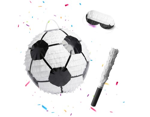 relaxdays Pinata Fussball Durchmesser: ca. 25 cm