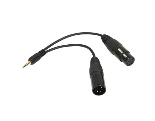 DMX Adapter Kable mit 3.5mm Stecker