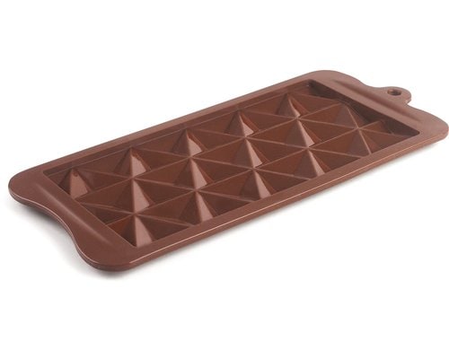 Ibili Schokoladentafel-Form Pyramide 18,2 x 9 cm