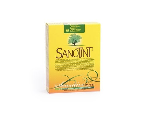 SANOTINT 75 SENSITIVE Haarfarbe goldbraun