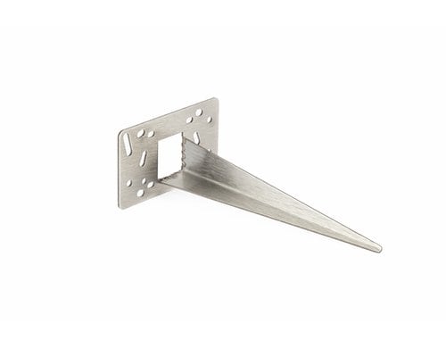 Schönenberger Cuneo Universal Erdspiess für Energiesäule 6x10x18cm, rostf Edelstahl