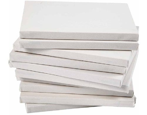 Creativ Company Keilrahmen A4, Weiss 40 Stk