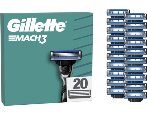 Gillette Mach3 Klingen 20er 20 Stück