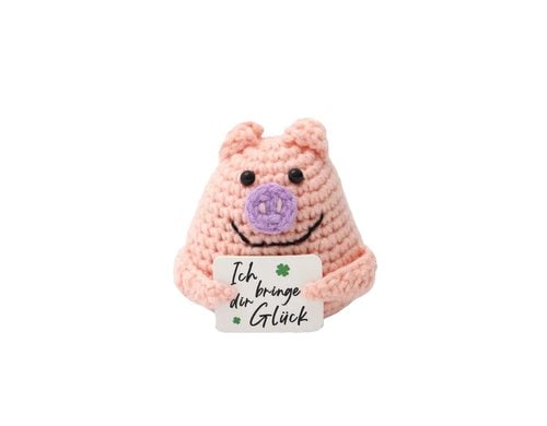 I Am Creativ Glücksbringer Positiv Pig