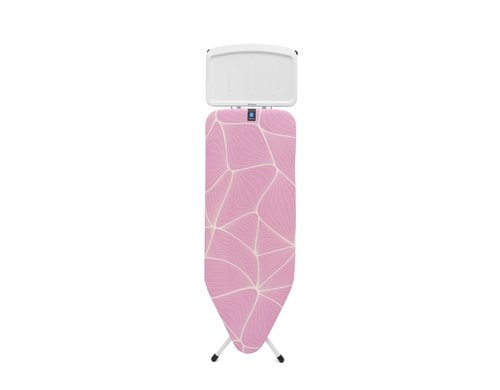 Brabantia Bügeltisch C 124 x 45 cm Dst-Ablage Solid - Lilac Waves/White