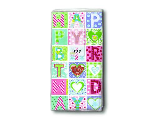 Paper + Design B-day Taschentücher 1 Päckchen à 10 Taschentücher