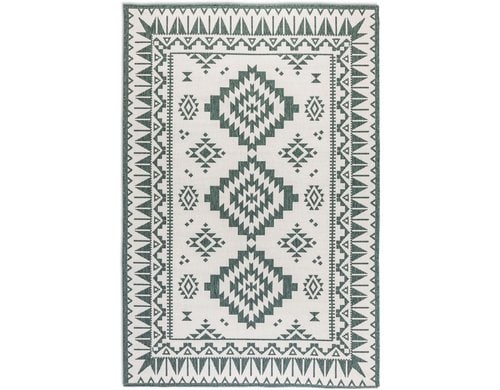 Elle Decoration In & Outd. Teppich Dynamic 100% Polypropylen, 120x170 cm, Green