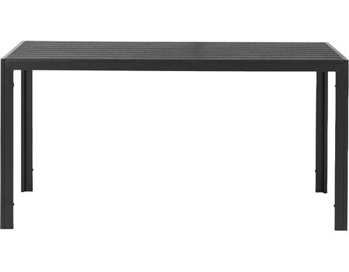 Gartentisch NOAH - 150x90cm Schwarz