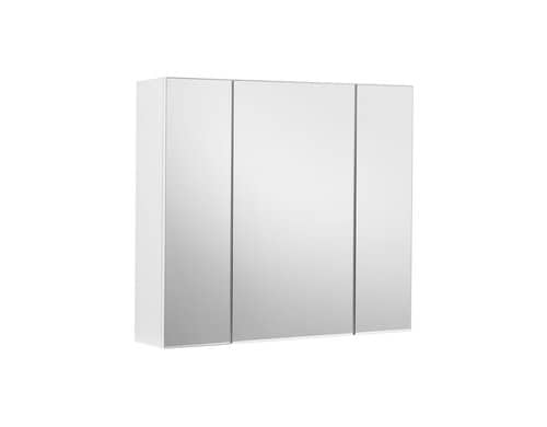 Vasagle Spiegelschrank, Weiss 60x15x55 cm (HxTxB), Holz