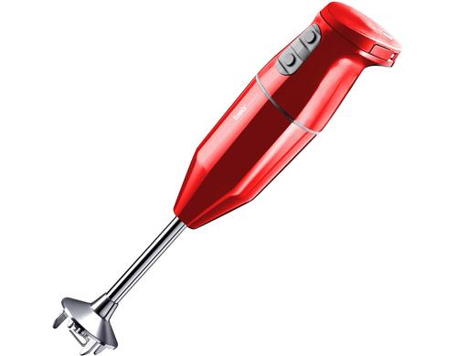 Bamix Stabmixer Cordless rot 10.8V, 3 Stufen, bis 13'000 U/Min