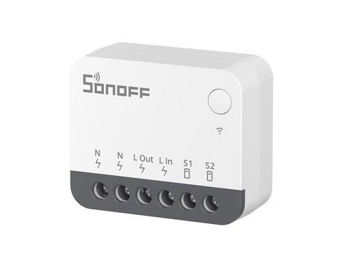 SONOFF ZigBee-Lichtaktor 1-fach ZBMINIR2 DIY 230V 10A 2200W weiss