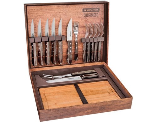 JUMBO BBQ-Koffer, Grillset 15-teiliges Set