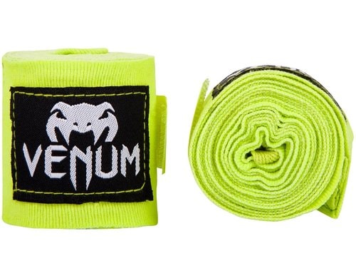 Venum Kontact Boxing Hand Wraps 4m Neo Yellow,Länge 4m