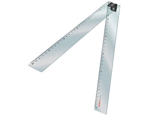 ARDA Massstab klappbar 60cm Lineal aus Kunststoff