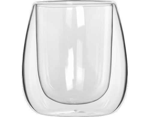 Bialetti Becher VERONA 80 Set 2 Stk. 7x5cm, 80ml, doppelwandiges Glas