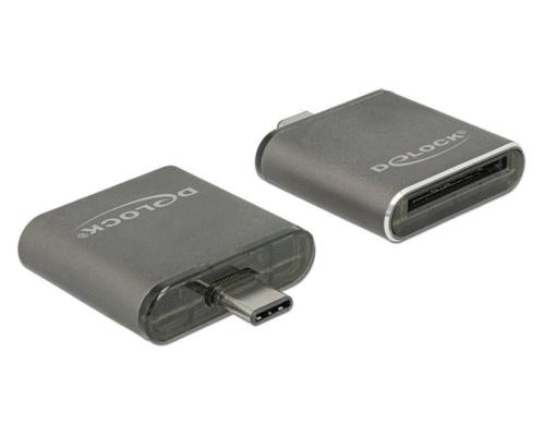 Delock 91498 Card Reader USB Typ-C 1x SD Slot, SDHC, SDXC UHS-II