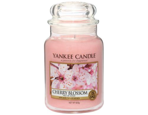 Yankee Candle Cherry Blossom medium Jar, Brenndauer ca. 65-75 Std