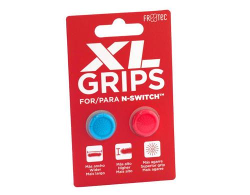 FR-TEC Grips Pro XL - Neon Blau/ Neon Rot Fr NSW, Rot/blau