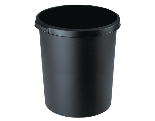 HAN Papierkorb KLASSIK 30 Liter, schwarz