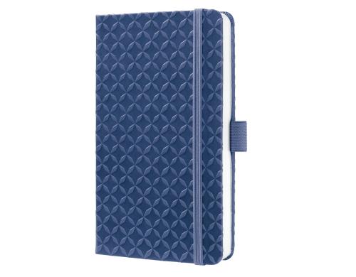 Jolie Notizbuch Hardcover indigo blue liniert, 174 Seiten, 80g, 95x150x16mm