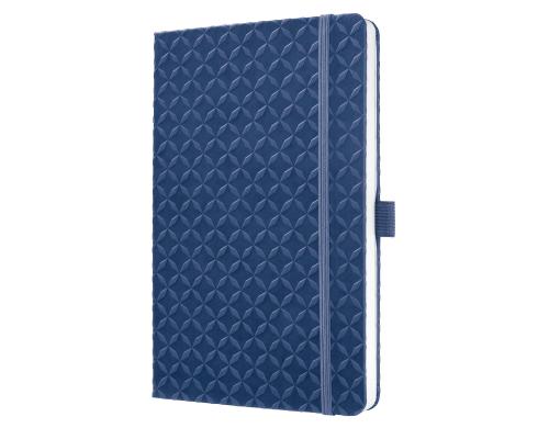 Jolie Notizbuch Hardcover indigo blue liniert, 174 Seiten, 80g, 135x203x16mm