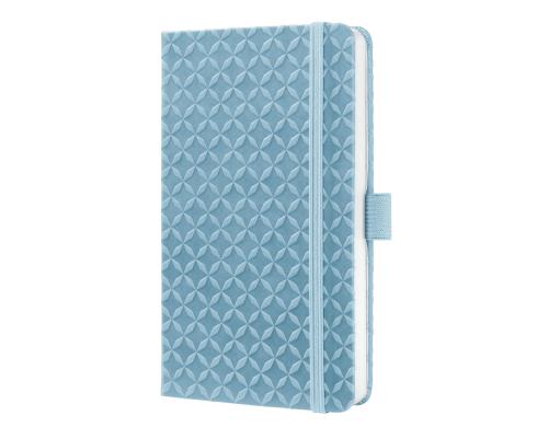 Jolie Notizbuch Hardcover sky blue liniert, 174 Seiten, 80g, 95x150x16mm