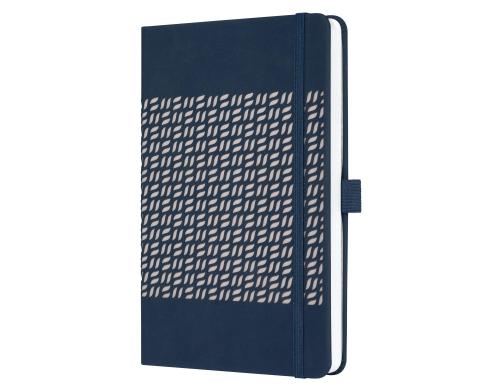 Jolie Notizbuch Hardcover midnight blue liniert, 174 Seiten, 80g, 135x203x16mm