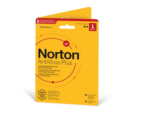Norton AntiVirus Plus Non-Subscription Sleeve, Vollversion, 1 PC, 1J, ML