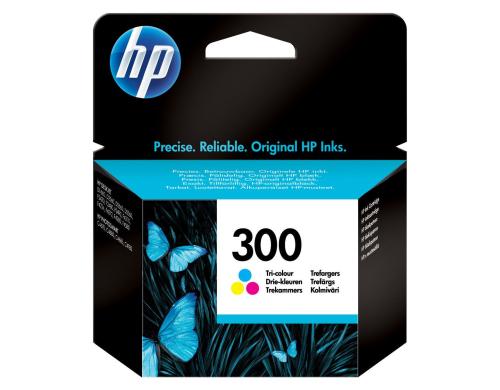HP Tinte Nr. 300 - Dreifarbig CMY (CC643EE) 4ml, Seitenkapazität ~ 165 Seiten
