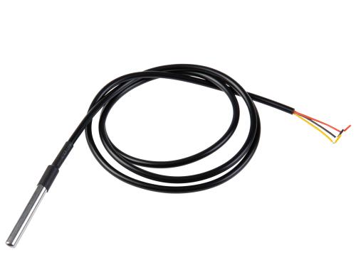 Shelly Temperatur Sensor DS18B20, 1-Wire fr Shelly Temperature AddOn, 1m Kabel